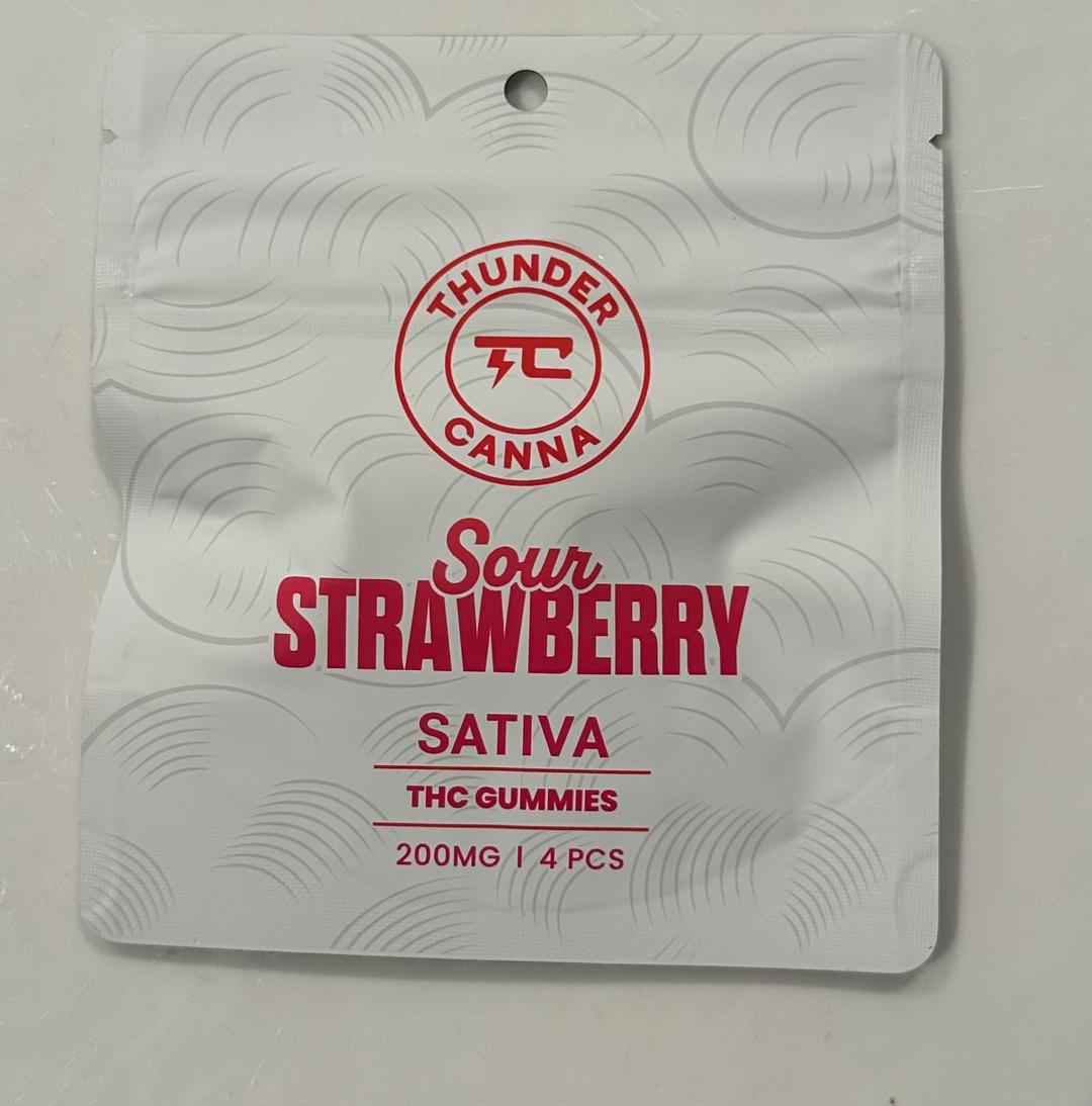 SOUR STRAWBERRY 200MG