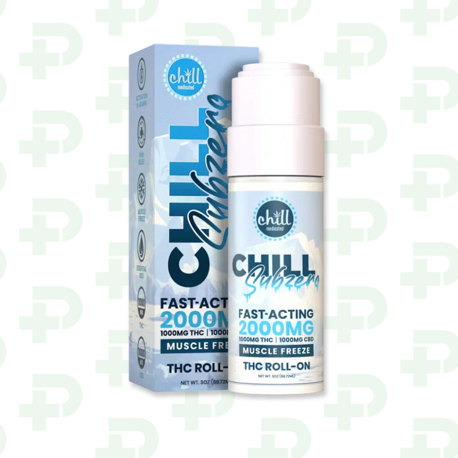 THC SUB ZERO ROLL-ON